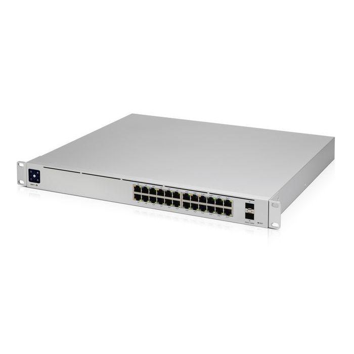 Ubiquiti USW-Pro-24-POE Gen 2, AC/DC, Internal, 450W, (24) 10/100/1000 RJ45 Ports, (2) 1/10G SFP+, 442.4 x 285.4 x 43.7 mm 2 Ubiquiti USW-Pro-24-POE Gen 2, AC/DC, Internal, 450W, (24) 10/100/1000 RJ45 Ports, (2) 1/10G SFP+, 442.4 x 285.4 x 43.7 mm 2