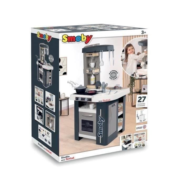 Cocina infantil Tefal Studio - Smoby - 27 accesorios incluidos 1 Cocina infantil Tefal Studio - Smoby - 27 accesorios incluidos 1