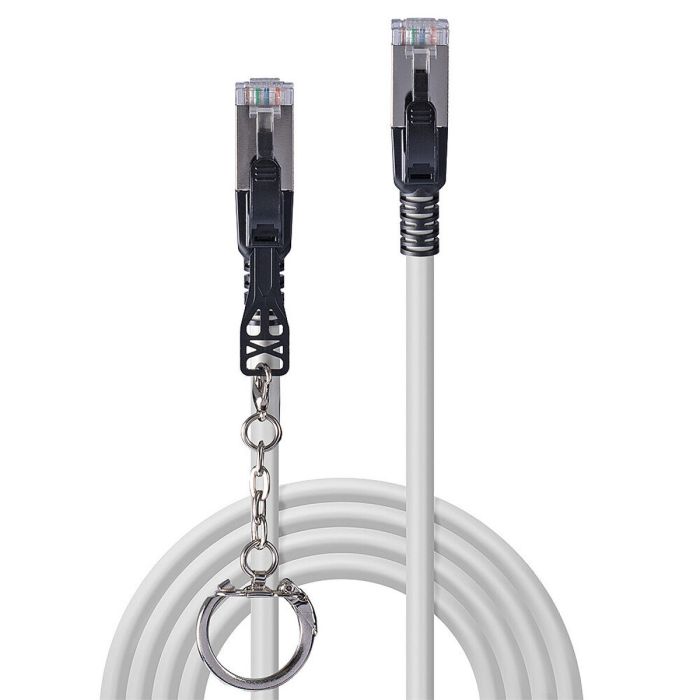 Cable de Red Rígido FTP Categoría 6 LINDY 47609 Gris 20 m 1 unidad 1