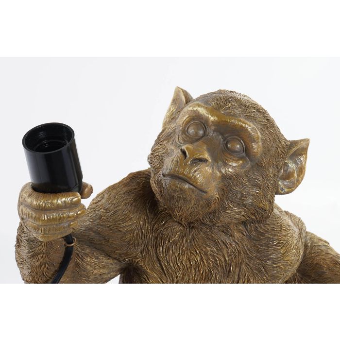 DKD Home Decor Lámpara Sobremesa Colonial Dorado 31 x 34.5 x 33 cm (2 Unidades) 2