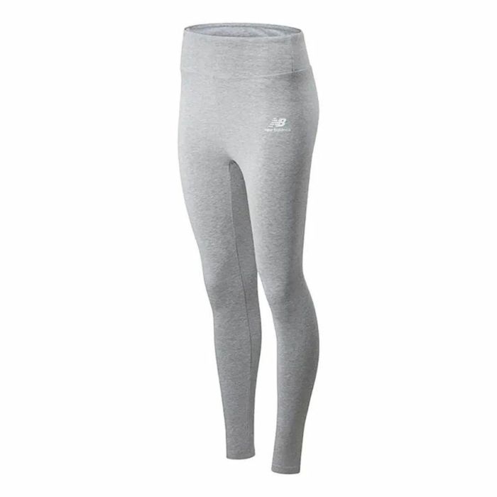 Mallas Deportivas de Mujer New Balance Athletics Core Gris