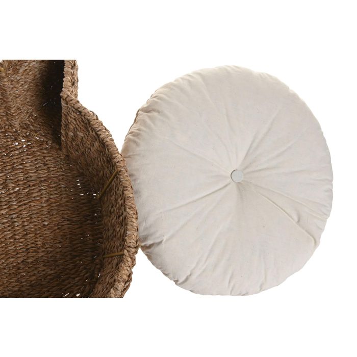 Cama para mascota Home ESPRIT Blanco Natural Fibra natural 55 X 45 X 18 CM 1 Cama para mascota Home ESPRIT Blanco Natural Fibra natural 55 X 45 X 18 CM 1