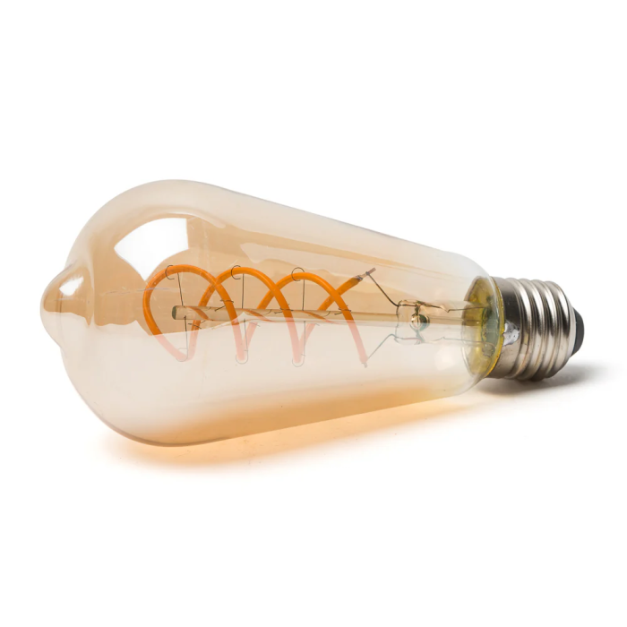 WR Bombilla LED E27 Filamento WR-ST64-4W-R 4W 380Lm 2000K 40.000H 2