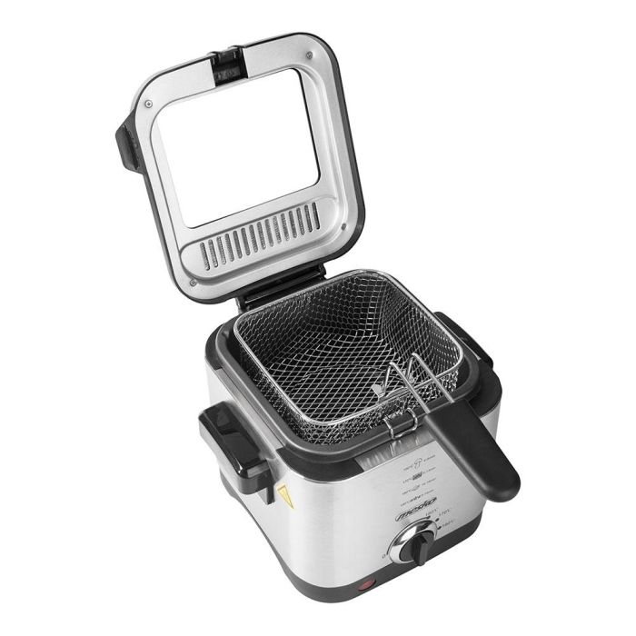 Freidora Mesko MS 4910 Negro Plateado 900 W 1,5 L 2 Freidora Mesko MS 4910 Negro Plateado 900 W 1,5 L 2