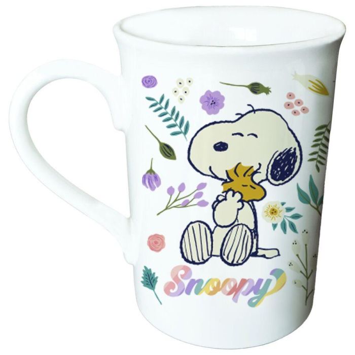 CYP BRANDS Taza Snoopy 330ml de cerámica, apta para microondas y lavavajillas