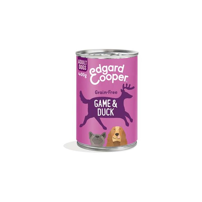 Comida húmeda para perros adultos sabor venado y pato - Lata 6x400 gr Comida húmeda para perros adultos sabor venado y pato - Lata 6x400 gr