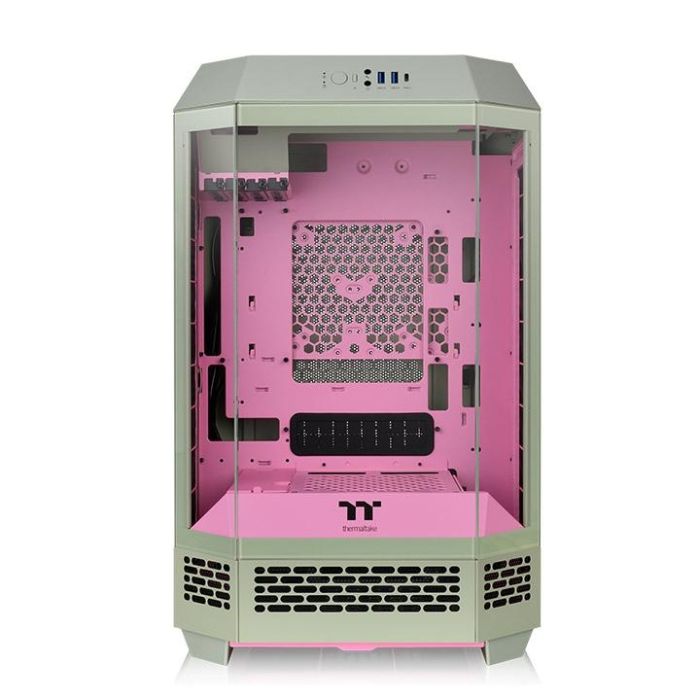 Thermaltake Tower 300 Matcha Plum Caja PC Micro Torre Ciruela - Soporte HDD/SSD 2.5"/3.5", Ventiladores 120/140mm 2 Thermaltake Tower 300 Matcha Plum Caja PC Micro Torre Ciruela - Soporte HDD/SSD 2.5"/3.5", Ventiladores 120/140mm 2