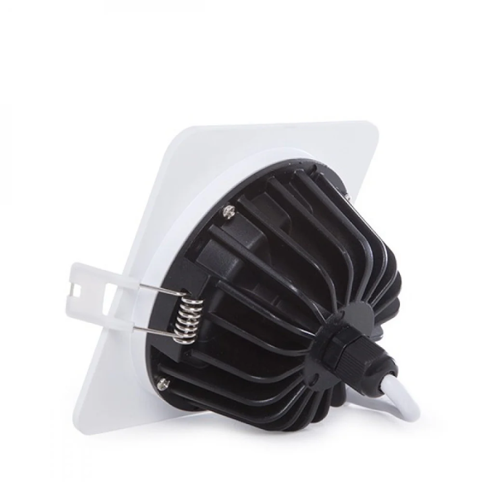 Foco Downlight LED 15W 1264Lm 2700ºK IP65 Baños Cocinas 50.000H [SL-DLFS04-15W-WW