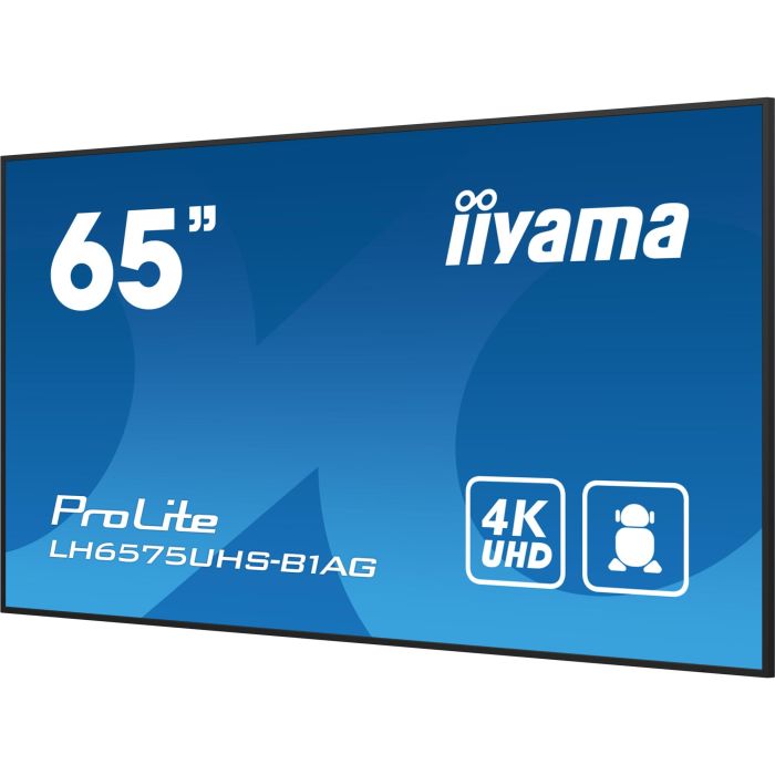 iiyama LH6575UHS-B1AG Pantalla Profesional 65" 4K UHD WiFi Señalización Digital 24/7 12 iiyama LH6575UHS-B1AG Pantalla Profesional 65" 4K UHD WiFi Señalización Digital 24/7 12