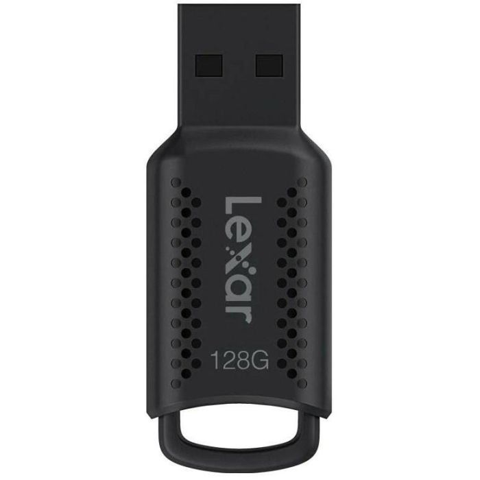 Lexar 128GB JumpDrive V400 USB 3.0 Flash Drive, Hasta 100MB/s, Negro - LJDV400128G-BNBNG