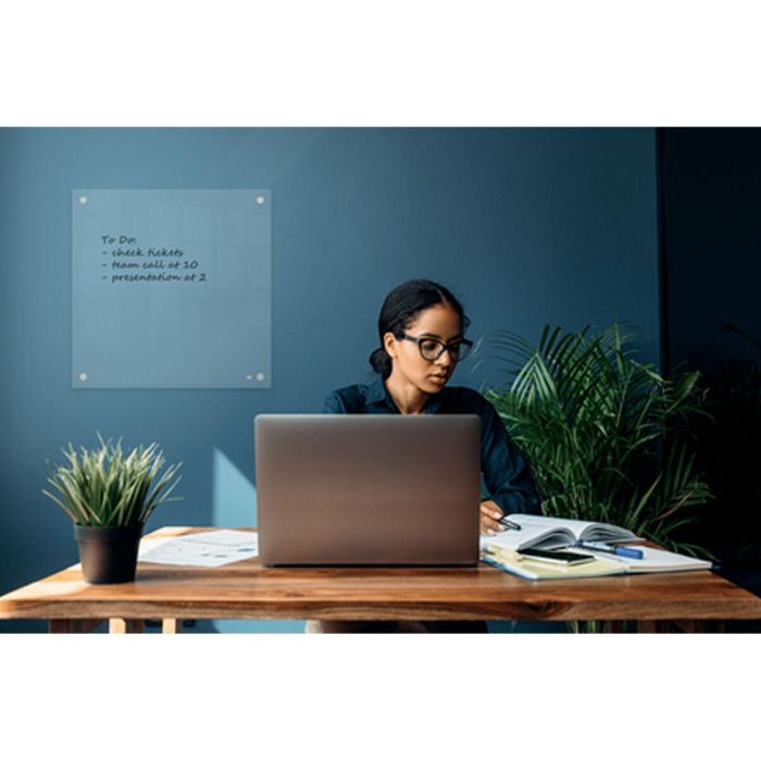 Pizarra blanca Nobo 30 x 30 cm 3