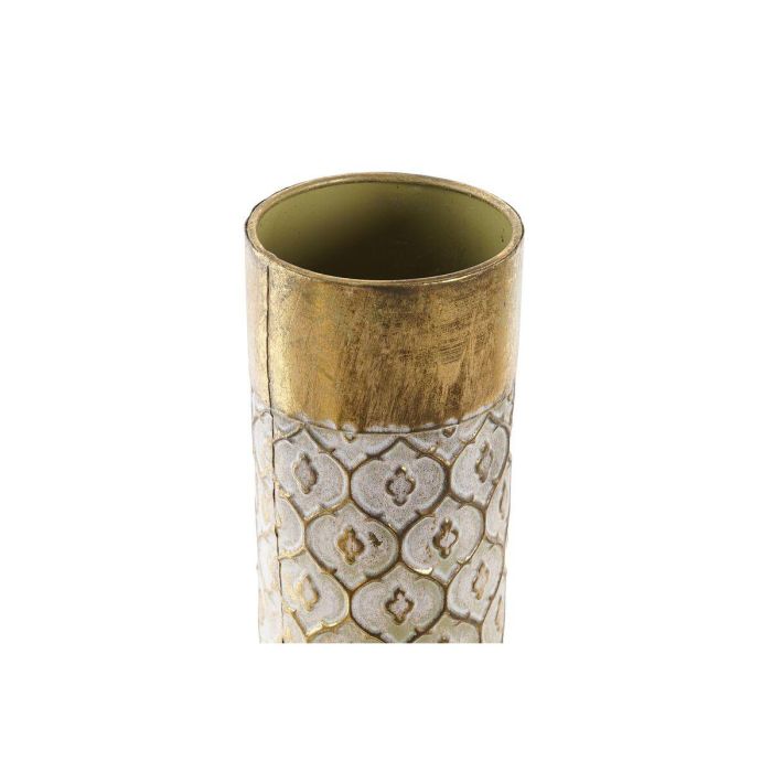 Portavela Arabe DKD Home Decor Dorado 11 x 41 x 11 cm Set de 2 2 Portavela Arabe DKD Home Decor Dorado 11 x 41 x 11 cm Set de 2 2