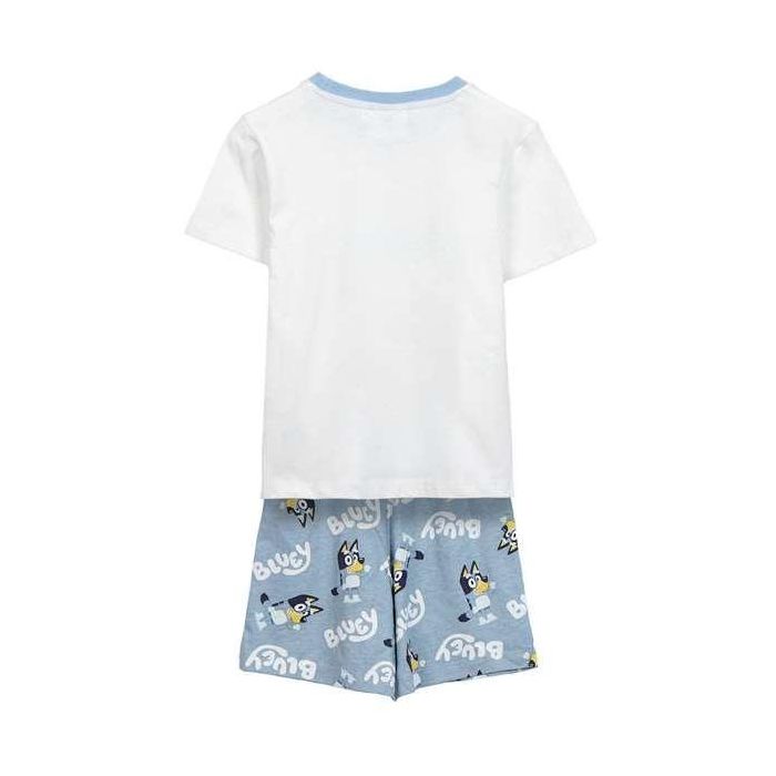 Cerdá Pijama Corto Single Jersey Bluey 5 Años Blanco 1 Cerdá Pijama Corto Single Jersey Bluey 5 Años Blanco 1