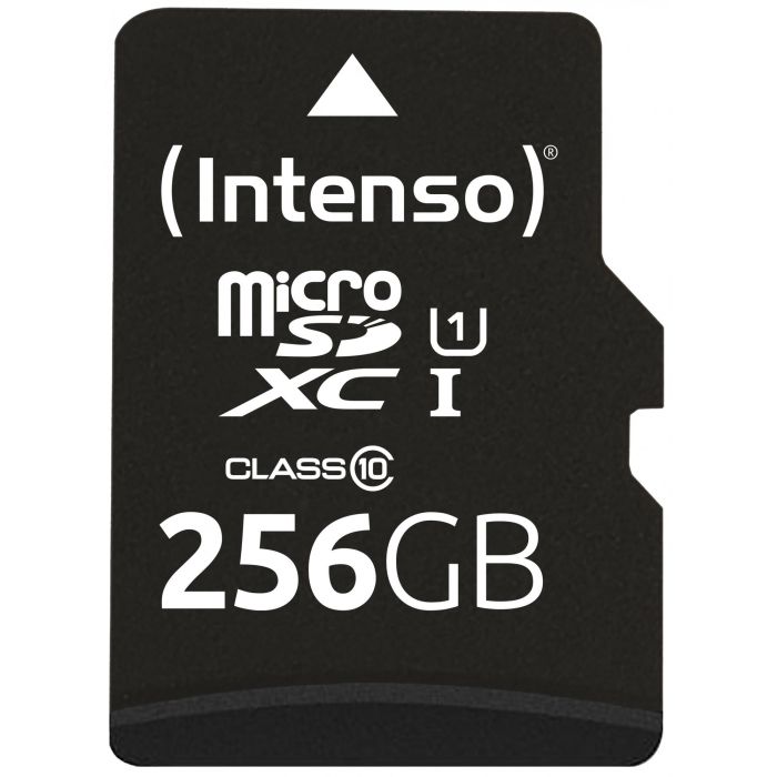 Intenso 3424492 MicroSD 256GB UHS-I Clase 10 U1 90MB/s 0 Intenso 3424492 MicroSD 256GB UHS-I Clase 10 U1 90MB/s 0