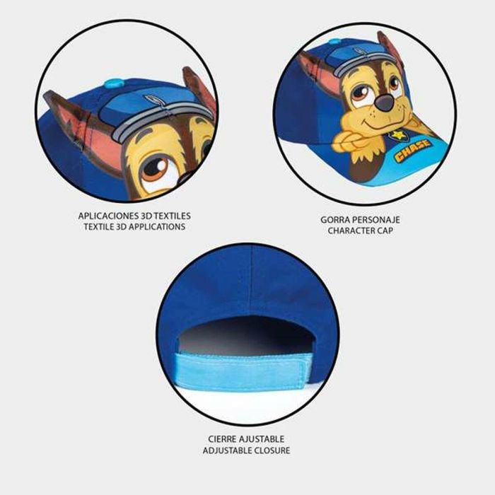 Gorra premium aplicaciones paw patrol t53c:53 cm Gorra premium aplicaciones paw patrol t53c:53 cm
