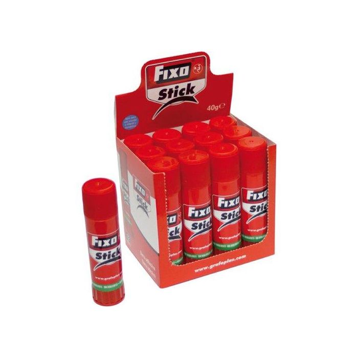 Barra De Pegamento Fixo 15G (Set de 24)