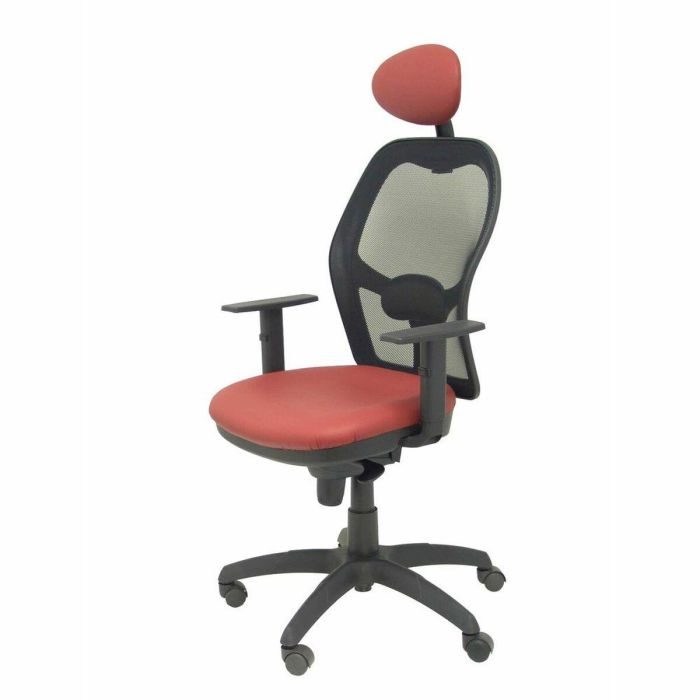 Silla de Oficina con Cabecero Jorquera malla Piqueras y Crespo NSPGRAC Granate 3 Silla de Oficina con Cabecero Jorquera malla Piqueras y Crespo NSPGRAC Granate 3