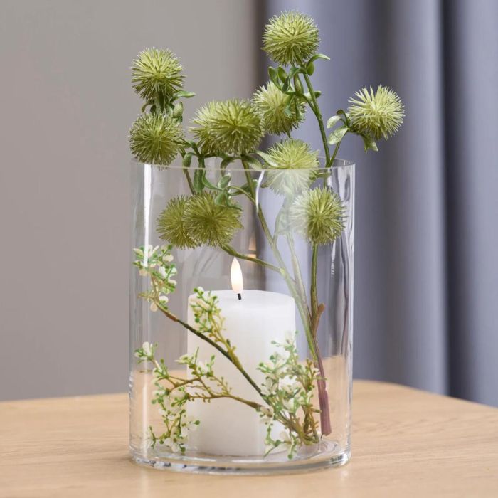 Day Jarrón Cilindro de Vidrio/Cristal Máquina, 15 cm Diámetro, 20 cm Altura 1 Day Jarrón Cilindro de Vidrio/Cristal Máquina, 15 cm Diámetro, 20 cm Altura 1