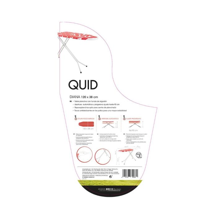 Tabla de Planchar Diana Quid 120x38 cm