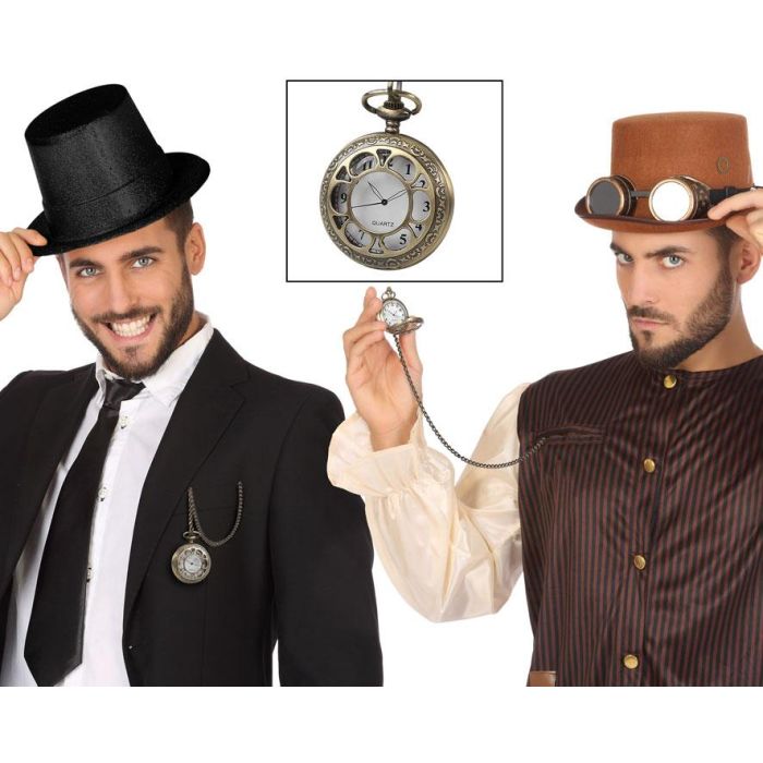 Reloj De Bolsillo Elegante Steampunk Elegante Ganster