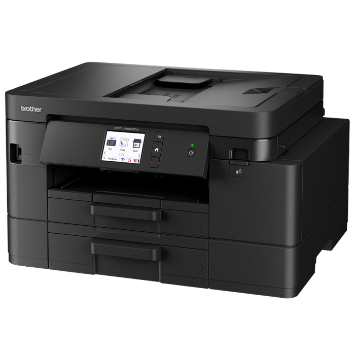 Brother MFC-J4550DW Multifunción Inkjet Color A4, Impresión, Copia, Escaneado, Fax, WiFi, NFC, Dúplex, Gran Capacidad Papel, Negra 2