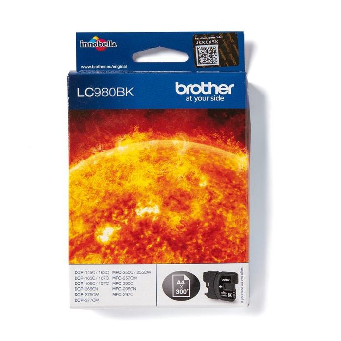 BROTHER Cartucho de tinta negro DCP-145C/DCP-165C,