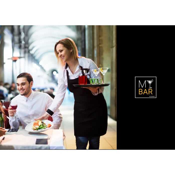 Inde Bandeja Camarero Antideslizante Wood 41 cm 2