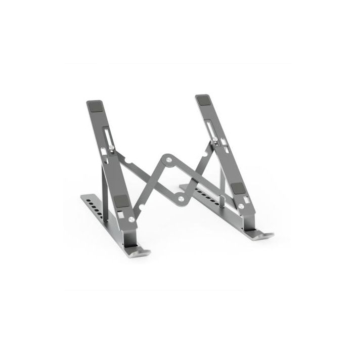 Aisens Soporte de Sobremesa Ajustable para Portátil y Tablet, Gris