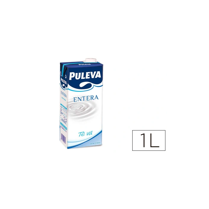 Puleva Leche Entera Tetra Brick 1 Litro 0 Puleva Leche Entera Tetra Brick 1 Litro 0