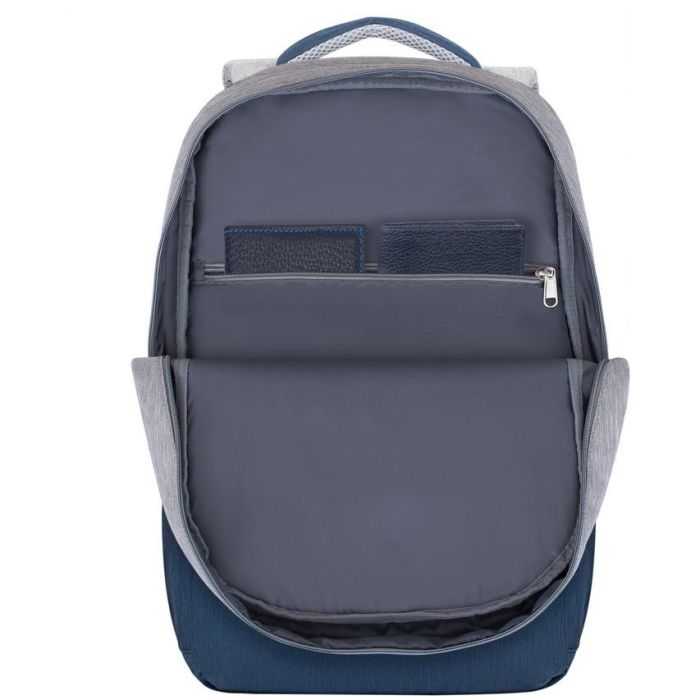 Riva NB Rucksack Prater 17.3" grau/d.blau 7567 2