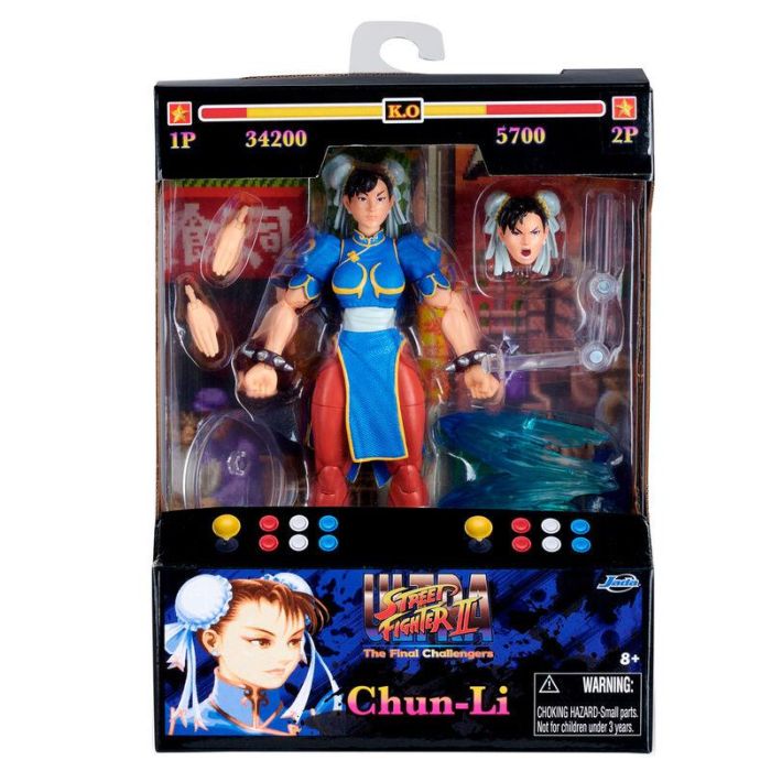Figura Chun-Li Street Fighter II 15cm Figura Chun-Li Street Fighter II 15cm