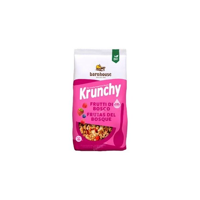 BARNHOUSE Muesli Krunchy Low Sugar Frutos Rojos Bio 375 Gr