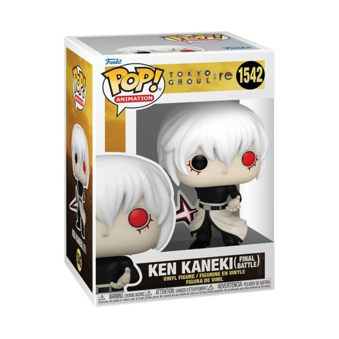 Funko Pop Figure - Tokyo Ghoul:re - Ken Kaneki - Figura de Vinilo de 9 cm