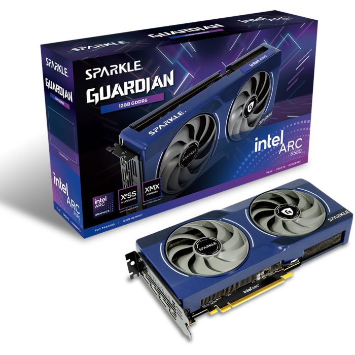 Sparkle B580 Intel Arc Guardian 12GB GDDR6 - Tarjeta Gráfica Gaming PCI Express x8 4.0 - Resolución 7680x4320 4 Sparkle B580 Intel Arc Guardian 12GB GDDR6 - Tarjeta Gráfica Gaming PCI Express x8 4.0 - Resolución 7680x4320 4