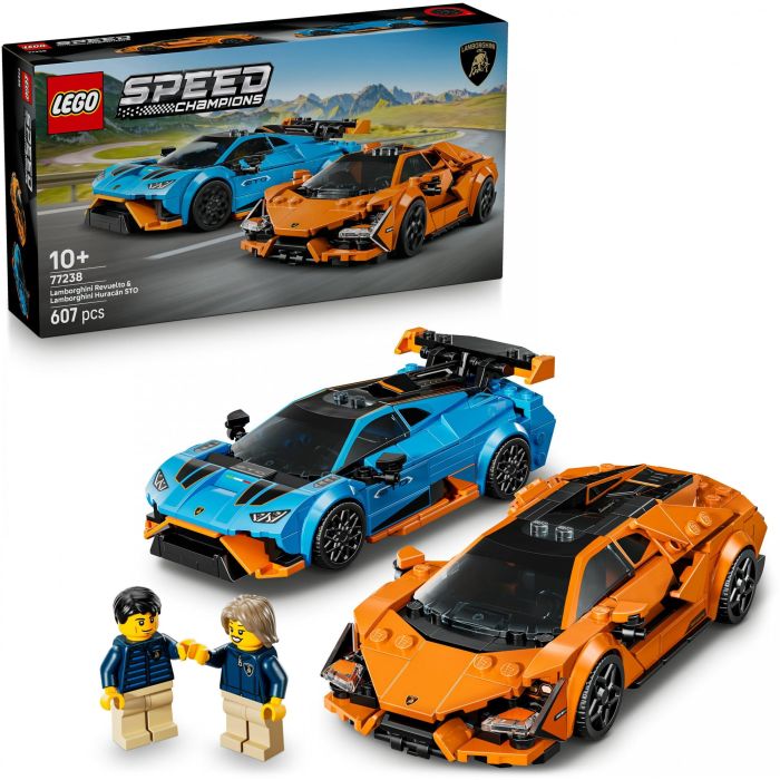 LEGO 77238 Speed Champions Lamborghini Revuelto y Huracán STO 14 LEGO 77238 Speed Champions Lamborghini Revuelto y Huracán STO 14