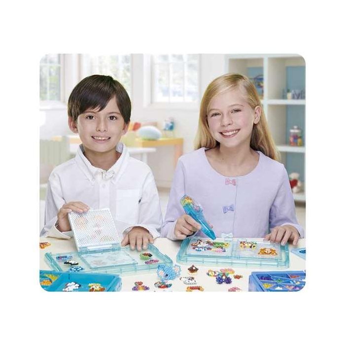 Epoch Set de Abalorios Sólidos Aquabeads con Más de 800 Abalorios para Niños a partir de 4 Años 5