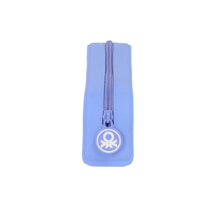 Bolso Escolar Portatodo Safta Silicona Benetton Lila 75x185x55 mm 2 Bolso Escolar Portatodo Safta Silicona Benetton Lila 75x185x55 mm 2