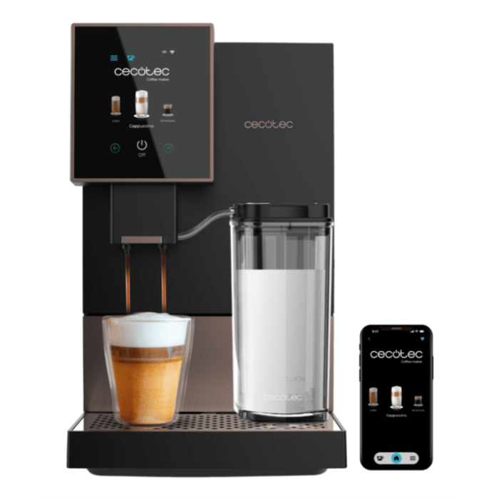 Cecotec 01461 cafetera eléctrica Totalmente automática Máquina espresso 1,1 L Cecotec 01461 cafetera eléctrica Totalmente automática Máquina espresso 1,1 L