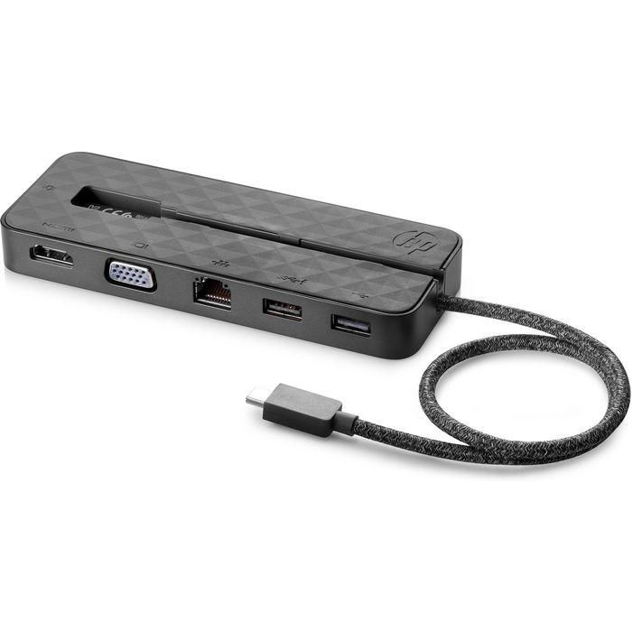 HP USB-C Mini Dock - Estación de Conexión Compacta Portátil, Expansión de Puertos con Carga Passthrough, Vídeo, Red, Datos 0 HP USB-C Mini Dock - Estación de Conexión Compacta Portátil, Expansión de Puertos con Carga Passthrough, Vídeo, Red, Datos 0
