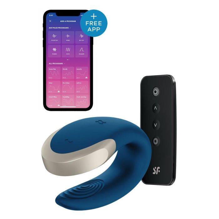 Vibrador Doble Estimulación Love Satisfyer Double Love Vibrador Doble Estimulación Love Satisfyer Double Love