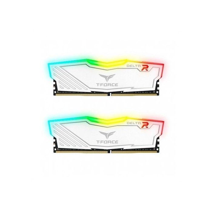 TEAMGROUP TF4D416G3600HC18JDC01 Kit Memoria RAM DDR4 16GB (2x8GB) 3600MHz CL18 Gaming 288-pin DIMM con Disipador Térmico 1.35V 0 TEAMGROUP TF4D416G3600HC18JDC01 Kit Memoria RAM DDR4 16GB (2x8GB) 3600MHz CL18 Gaming 288-pin DIMM con Disipador Térmico 1.35V 0