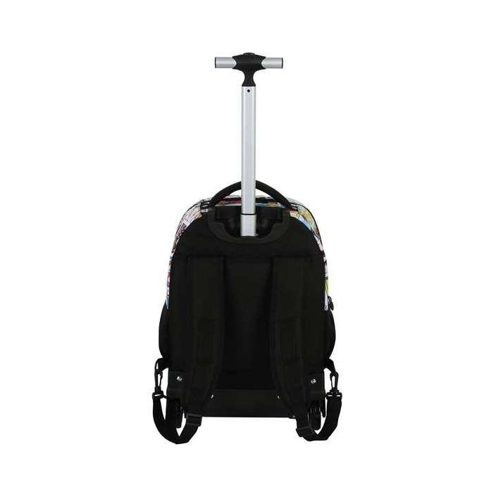 Karactermania Mochila Trolley Barbie Comic Escolar con Ruedas 47x32x25 cm 3