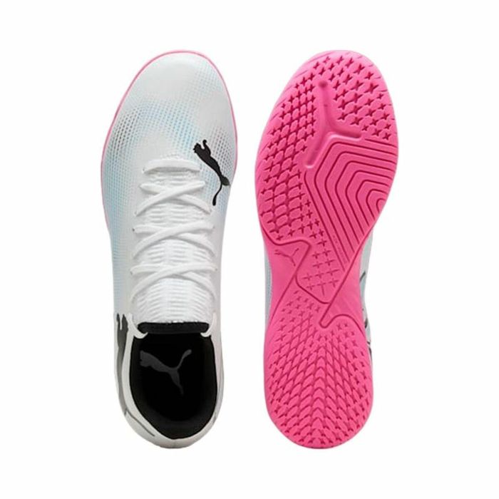 Zapatillas de Fútbol Sala para Adultos Puma Future 7 Play Blanco 2