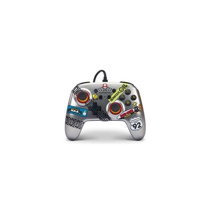 Power A NSGP0145-01 Mando con Cable Mejorado para Nintendo Switch - Diseño Mario Kart, Botones Asignables, Auriculares Power A NSGP0145-01 Mando con Cable Mejorado para Nintendo Switch - Diseño Mario Kart, Botones Asignables, Auriculares