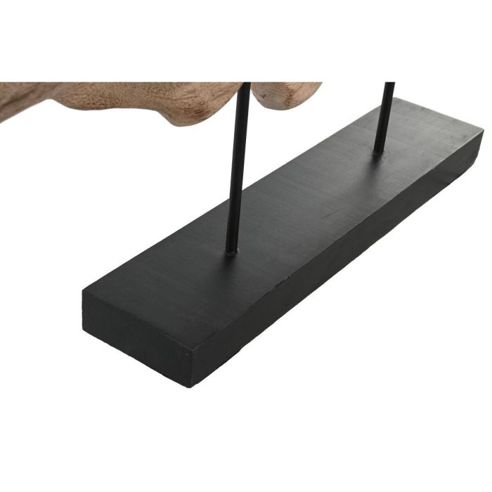 Decoracion Moderno DKD Home Decor Marron Claro Negro 9 x 42 x 74 cm 1