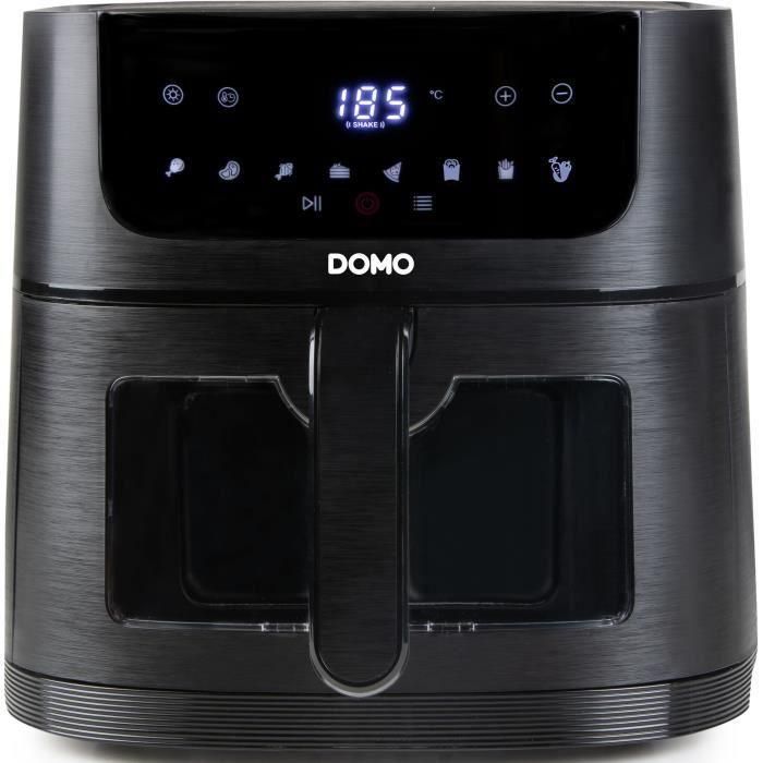 Freidora de aire caliente - DOMO - DO540FR - 6L - Pantalla digital - 8 programas - Deli-Fryer Freidora de aire caliente - DOMO - DO540FR - 6L - Pantalla digital - 8 programas - Deli-Fryer