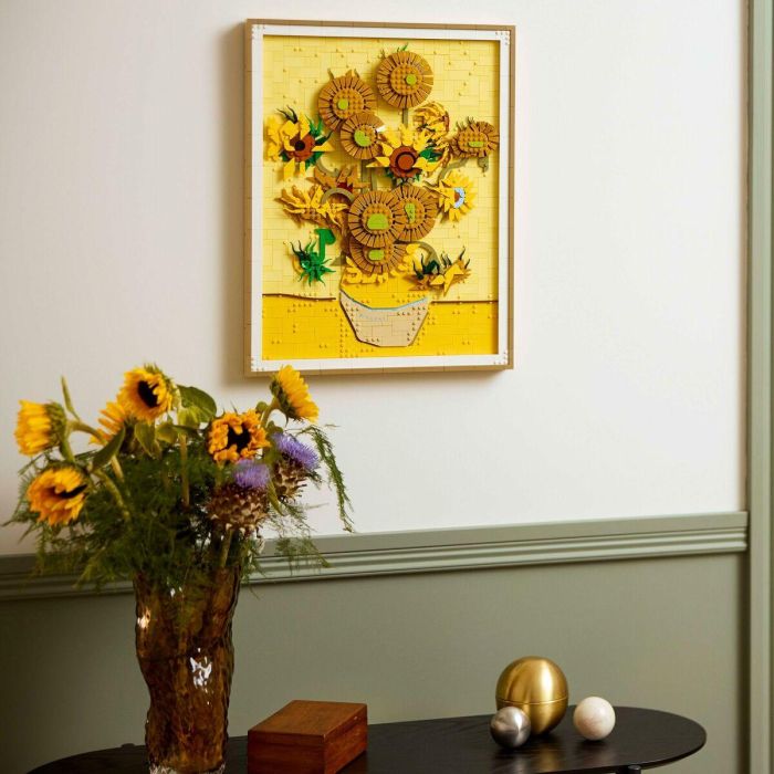 LEGO Art 31215 Set de Construcción Vincent van Gogh Girasoles para Adultos - Arte Mural 20