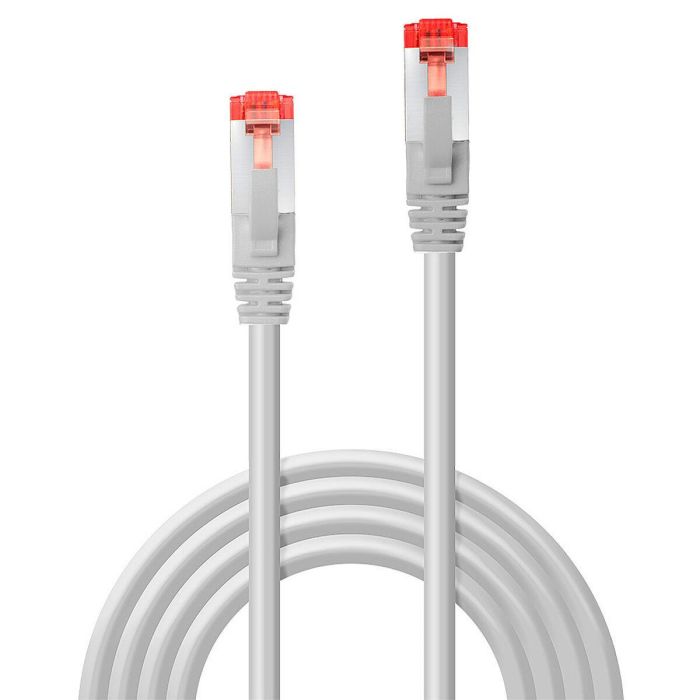 Lindy Cable de Red Patch Cat.6 S/FTP 1m Gris Anti-Enganche (Snagless) con Conectores RJ45 y Pines Dorados para Redes y Datos 2