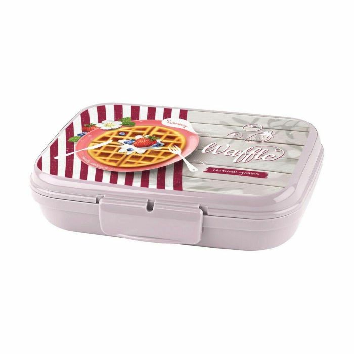 Fiambrera para Sandwich Titiz Plástico 600 ml 16 x 12 x 4 cm (24 Unidades) 3