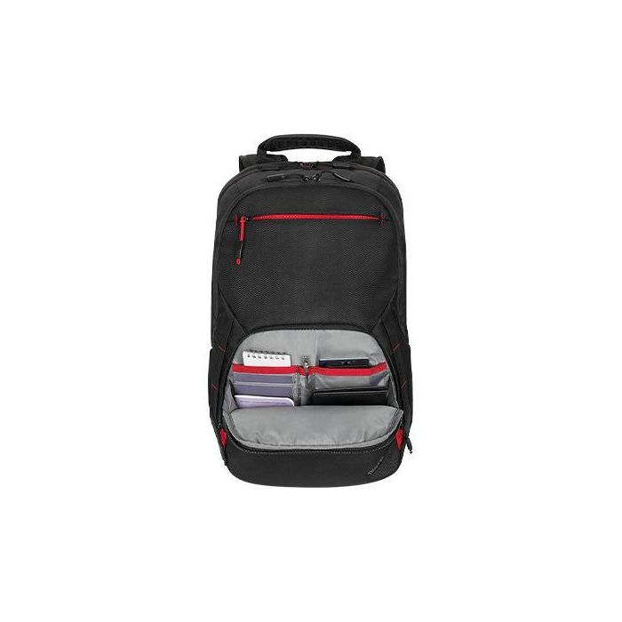 Lenovo ThinkPad Essential Plus Mochila Negra para Portátiles hasta 15.6", Nylon Balístico, Amplios Compartimentos, Profesional y Versátil 3